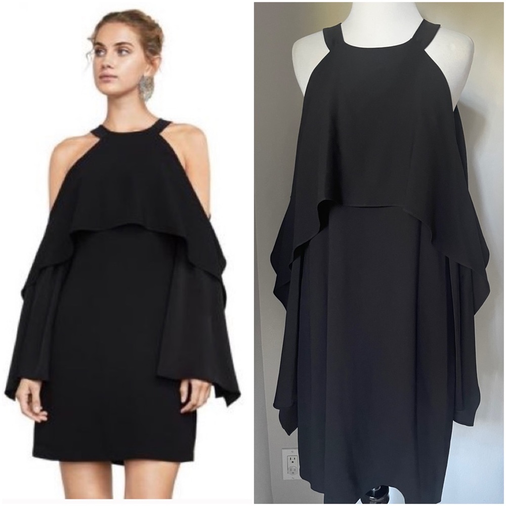 BCBGMaxAzria Tristyn Cold Shoulder Dress
